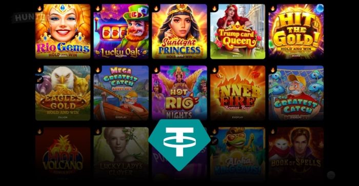 Tether Casino Games