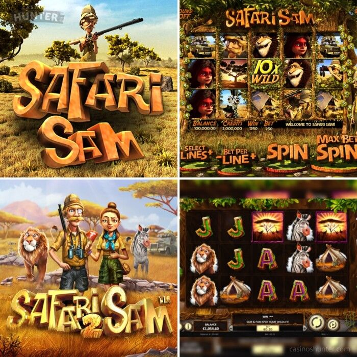 Safari Sam & Safari Sam 2 Slots Betsoft