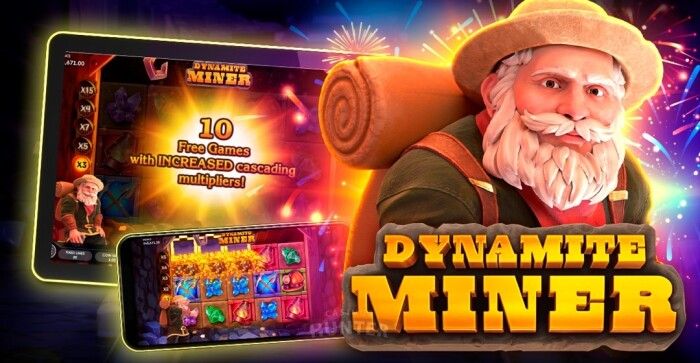 Dynamite Miner Slot Overview
