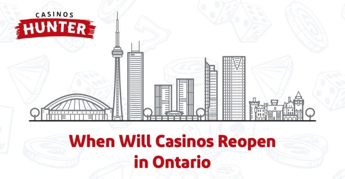 When Will Casinos Reopen in Ontario