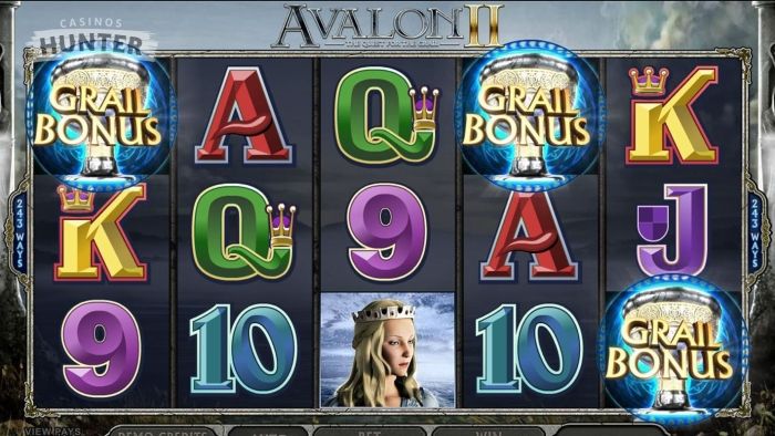 Avalon II bonus game
