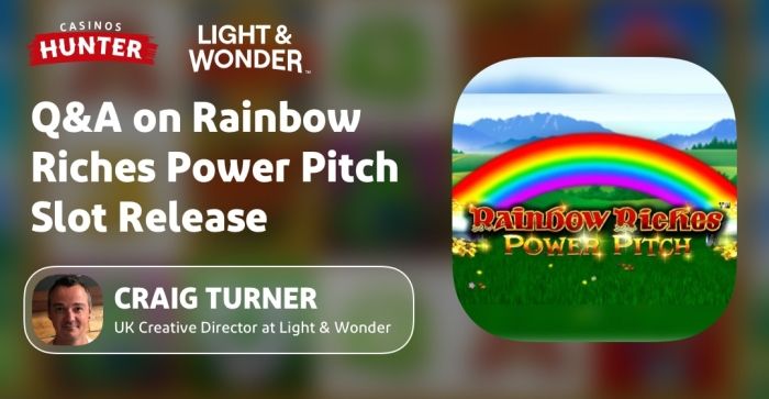 Q&A on Rainbow Riches Power Pitch Slot by Light&Wonder