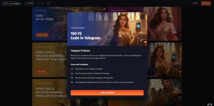 SlotLords Casino 100 Free Spins