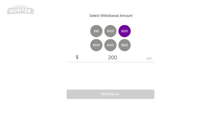 Enter the amount