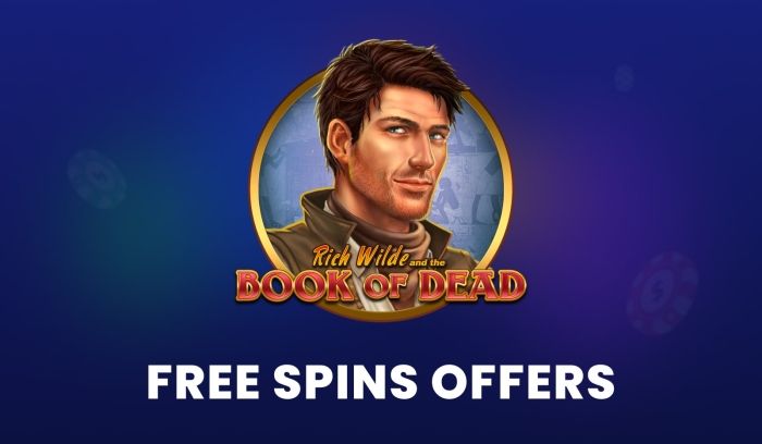 Book of Dead Free Spins Offers