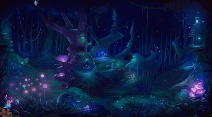 Inkration Studio Slot Game Background Illustration