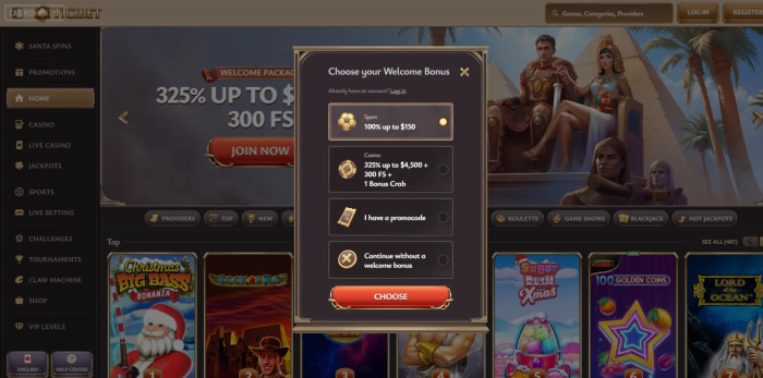 Vicibet Casino Sign Up