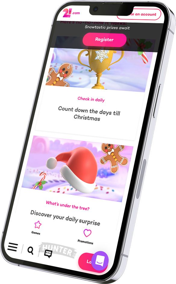 21com Casino Christmas Promotion