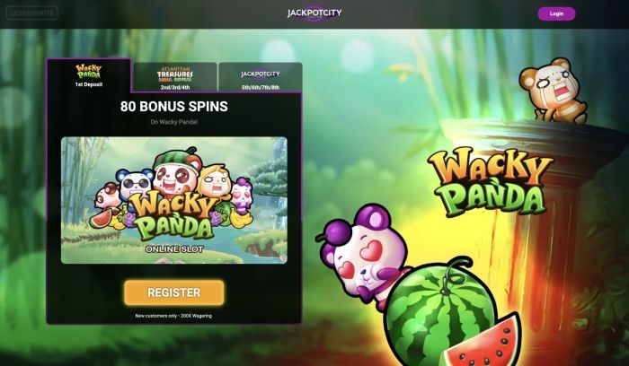 80 Free Spins for $3 at Jackpot City Casino