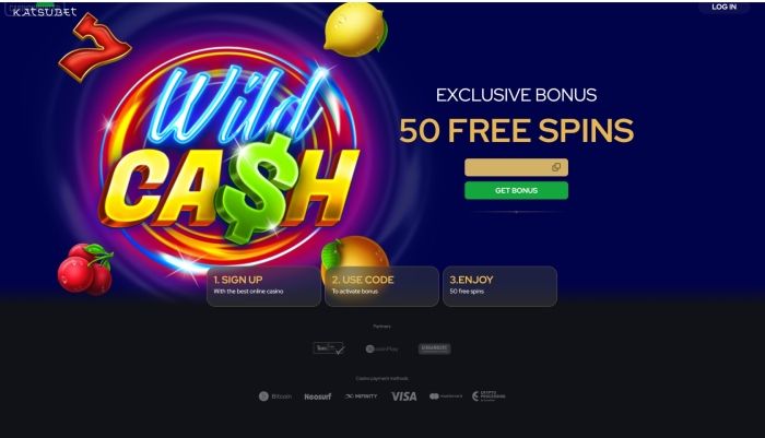 KatsuBet 50 Free Spins