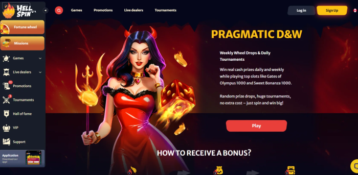 HellSpin Casino Pragmatic Play Drops & Wins
