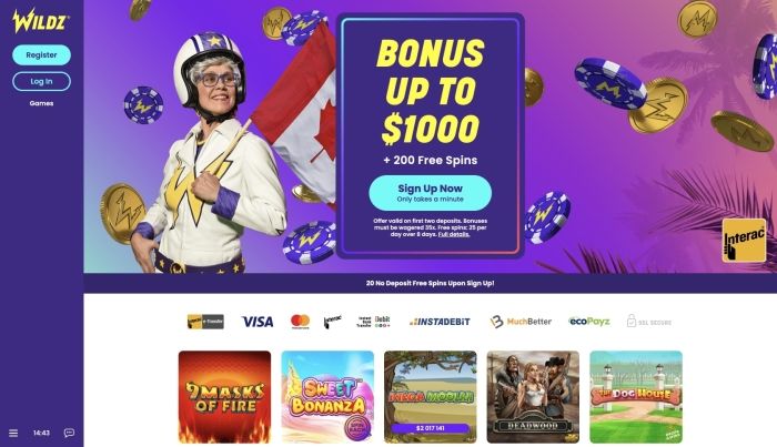 Wildz Casino Review