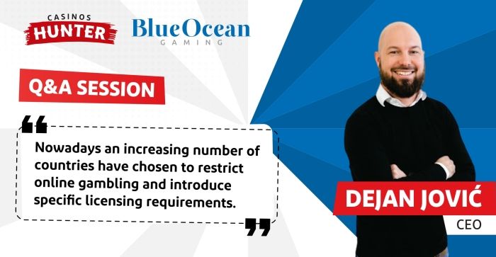 Interview With Dejan Jović, CEO at BlueOcean Gaming
