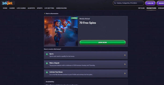 LolaJack Weekly Reload