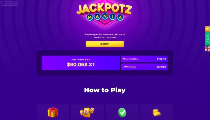 Jackpotz Mania Bonus