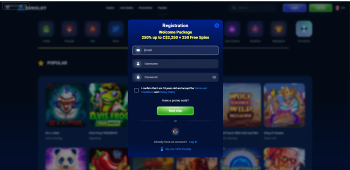 AzurSlot Casino Sign Up