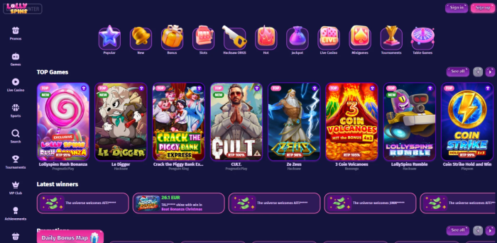 LollySpins Casino