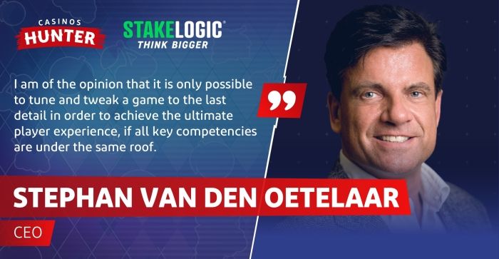 Interview With Stephan van den Oetelaar, CEO at Stakelogic