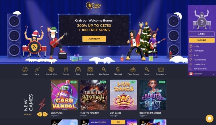 RollingSlots Casino Review