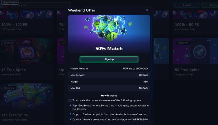 7Bit 50 match