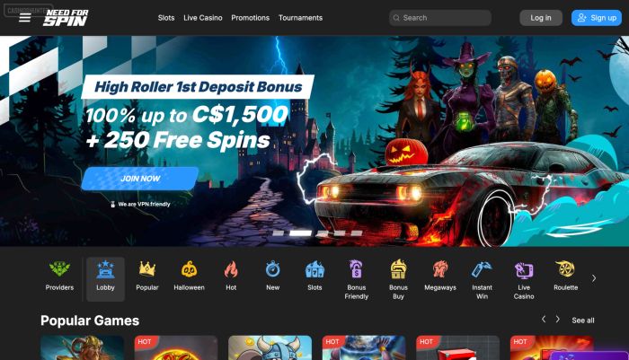 Need for Spin Casino
