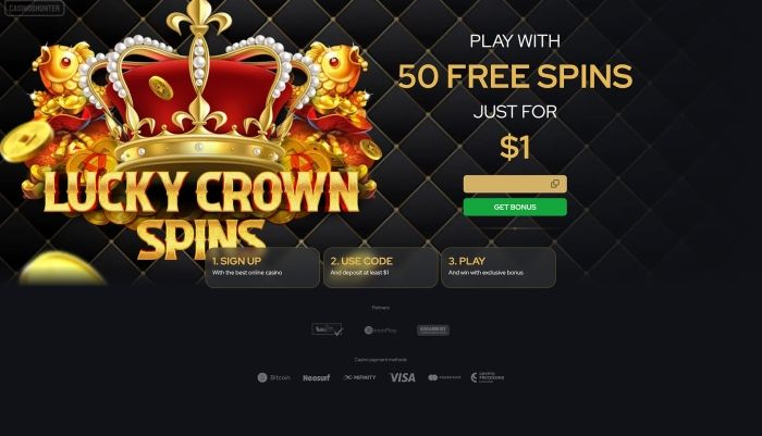 KatsuBet 50 Free Spins for $1