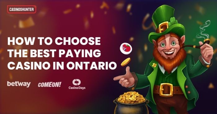 How to Choose the Best Paying Online Casino in Ontario