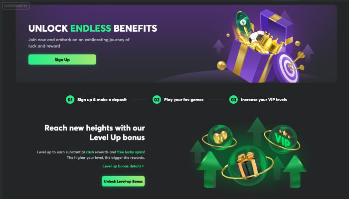 BC Game Casino endless benfits