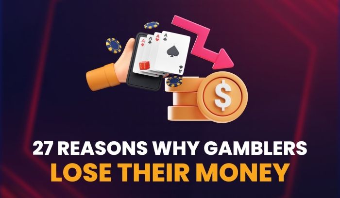 Why Online Casino Gamblers Lose Their Money