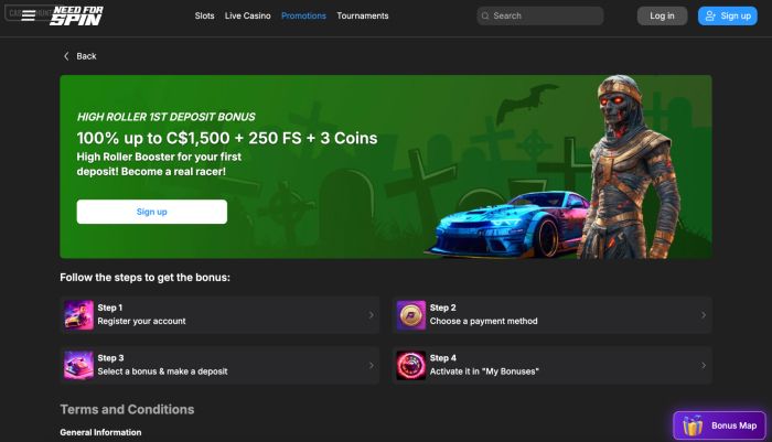 Need for Spin high roller