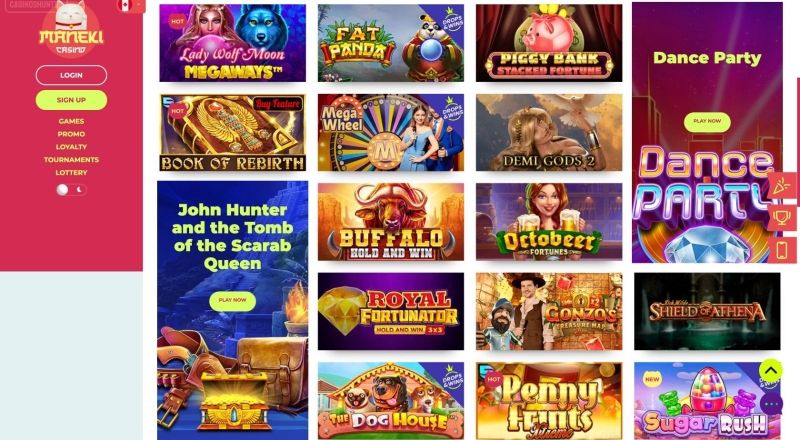 Maneki Casino Games