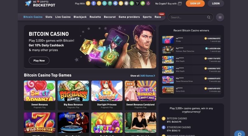 Rocketpot Casino Review