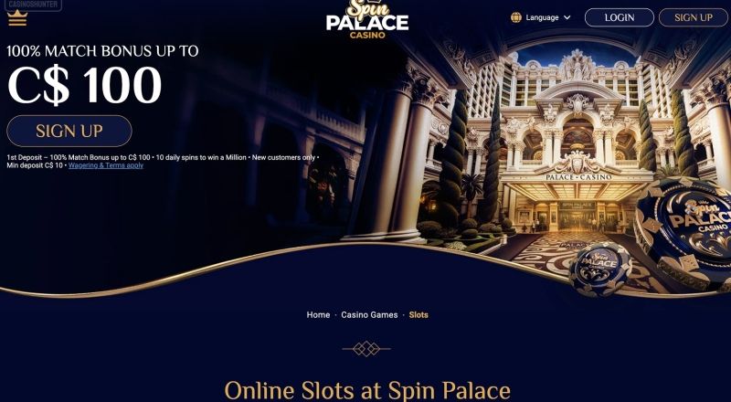 Spin Palace bonus