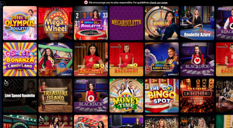 Playkasino Live Games