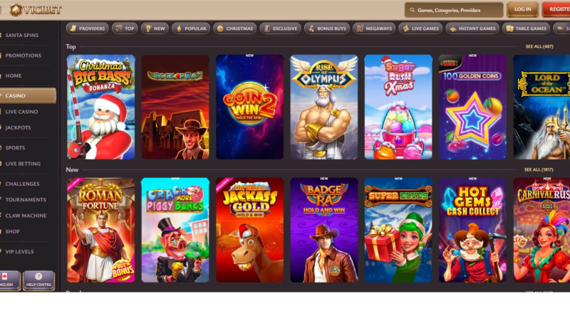 Vicibet Casino Slot Games