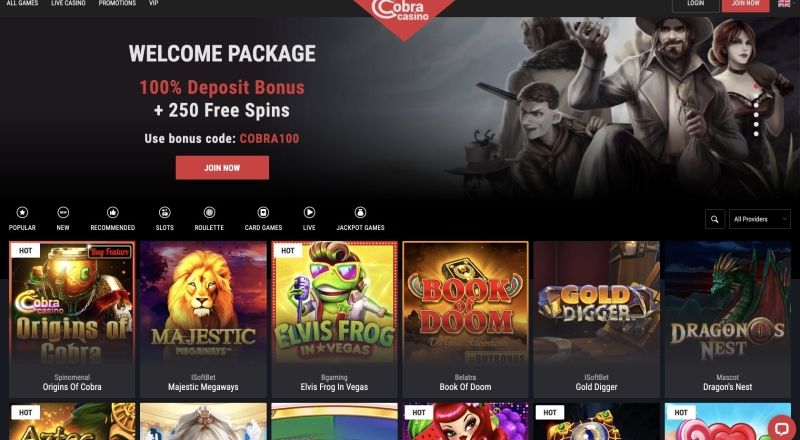 Cobra Casino Review