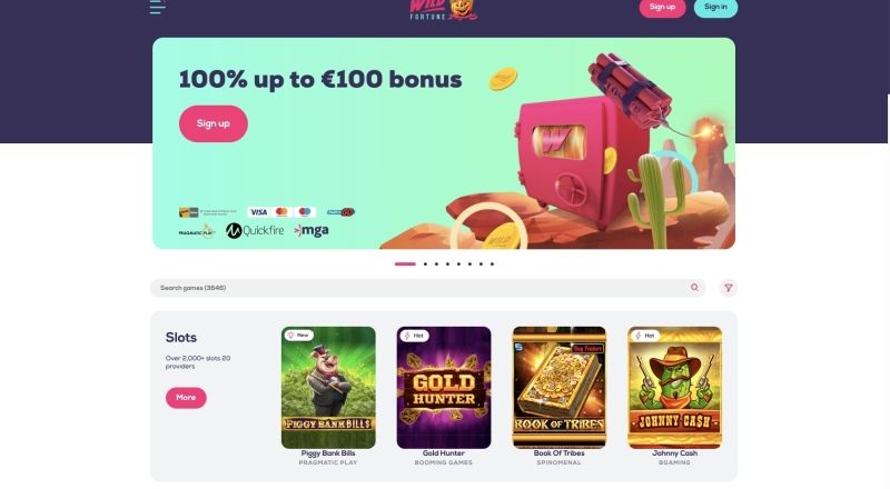 Wild Fortune Casino Review