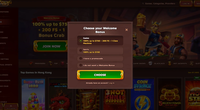 VikingLuck Casino Sign Up