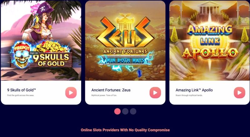 Spin Galaxy Casino Games