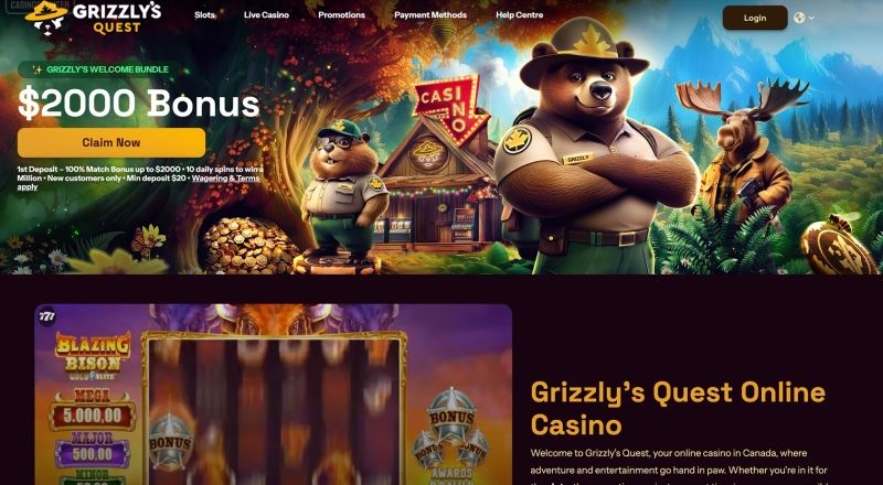 Grizzlys Quest Casino