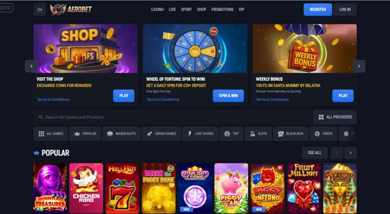 Aerobet Casino