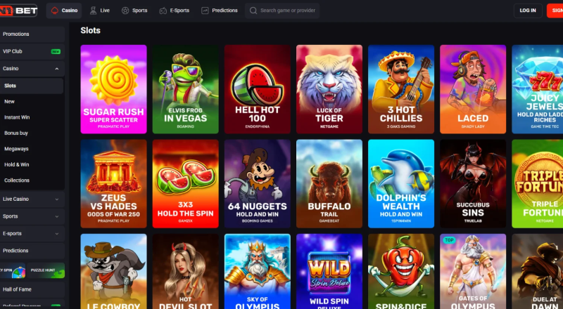 N1 Bet Casino Slots
