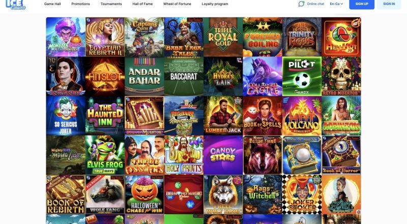 Ice Casino Games