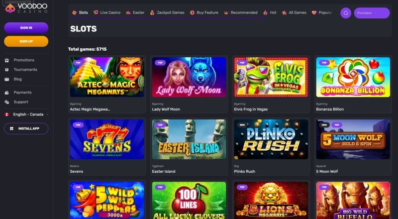 Voodoo Casino Slots