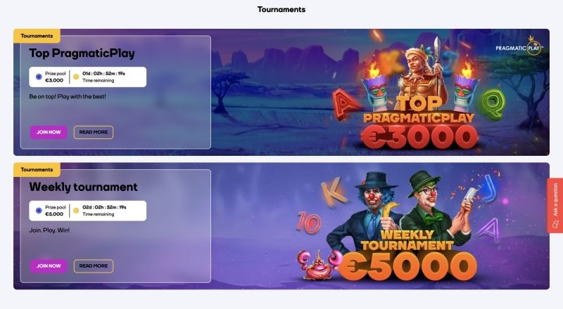 Cat Casino Tournaments