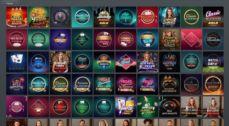 Grand Hotel Casino Games