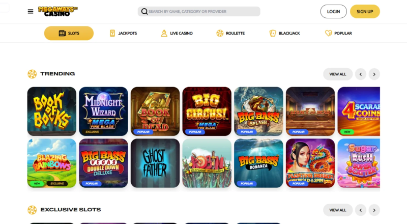 Megaways Casino Slots