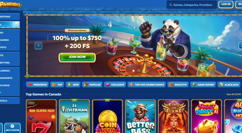 Pandido Casino