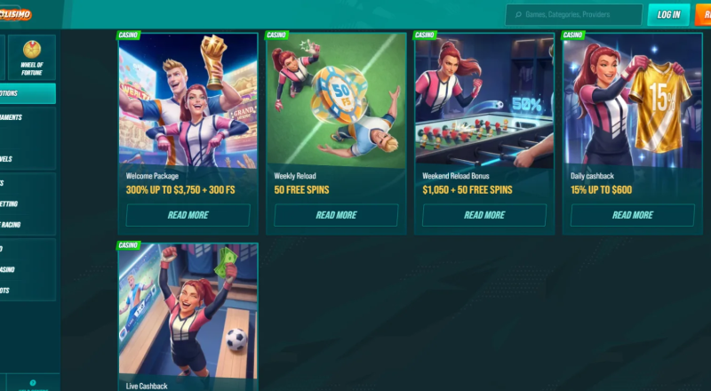 Golisimo Casino Promotions