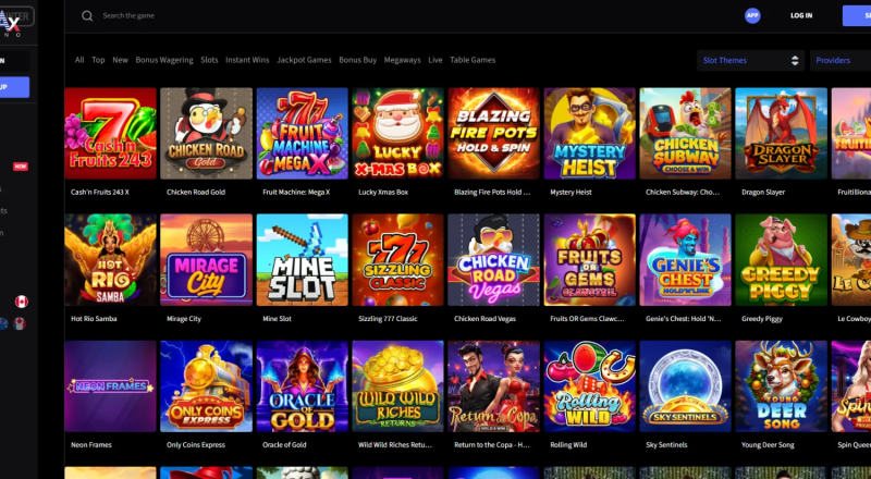 Mirax Casino Games